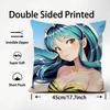 Game Urusei Yatsura Anime Cushion Cover Pattern Printed Pillowcase For Living Room Sofa Cushion Cover & Bedroom Decor
