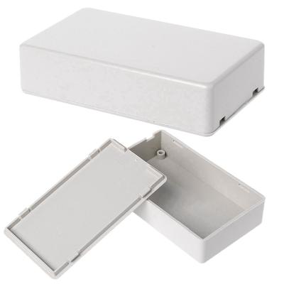 Kunststoff Instrumentenkoffer Hochwertige Gehäuseboxen ABS-Kunststoff Elektronikprojektbox DIY Weiß Grau Wasserdichte Abdeckung Projekt