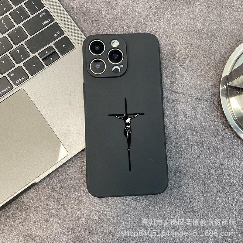 The new foreign trade model is suitable for iPhone15 mobile phone case 14PROMAX all-inclusive 13/11 anti-drop 16/15 protective case 17.