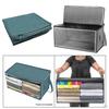 Bed Clothes Storage Bag Foldable Organizer Container for Quilts Sweaters
