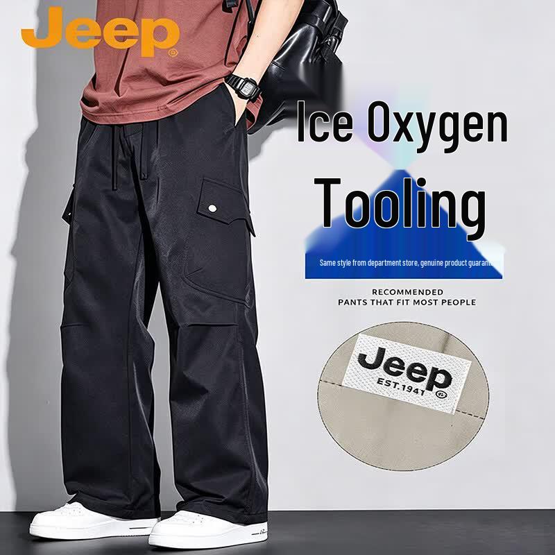 

Jeep Men s Casual Straight-Fit Pants 2XL