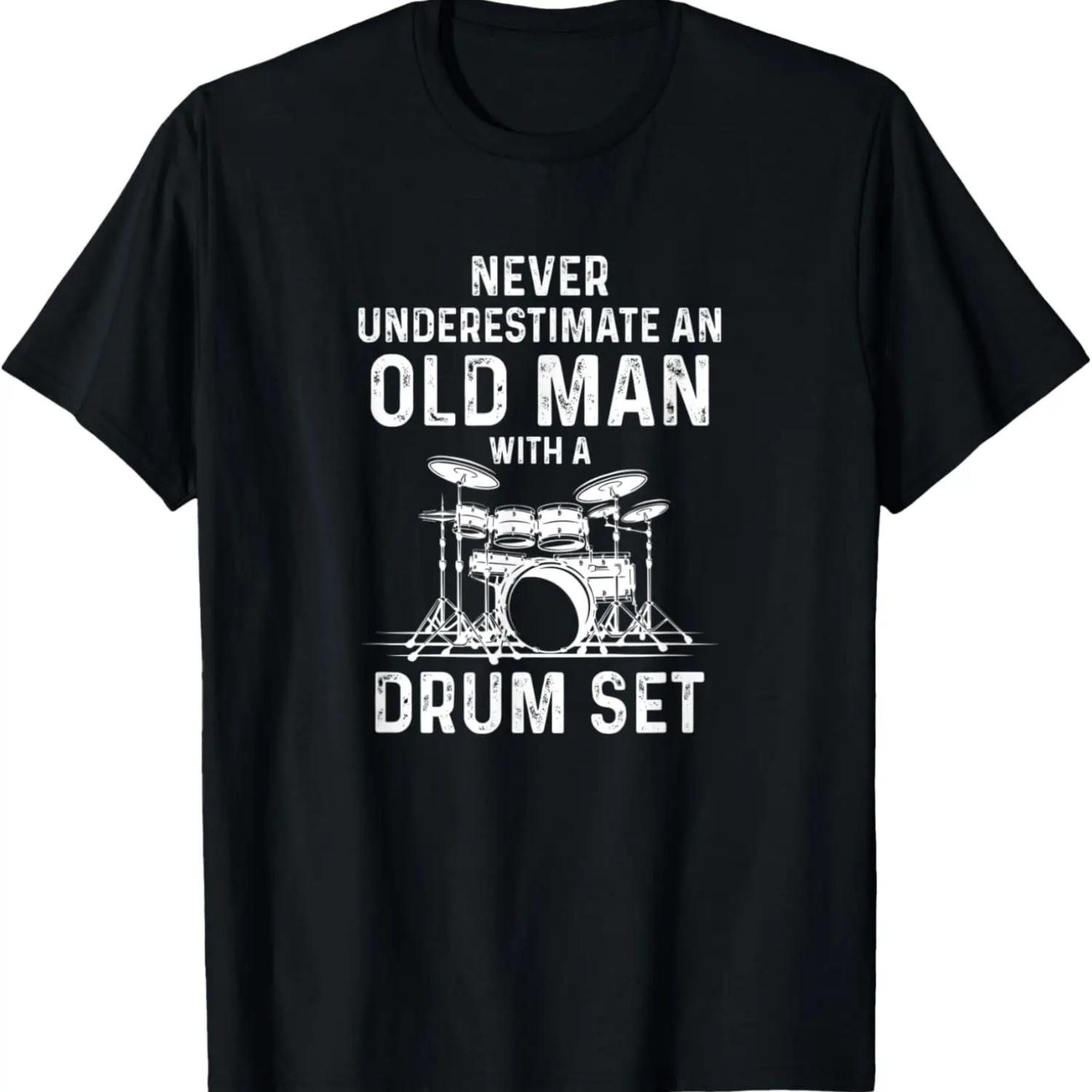 Funny Tenor Drummer Marching Band Musician T-Shirt S