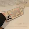 Fun Ink Splash Dog Iphone16 Suitable for 14pro Max IPhone Case 12 Makeup Mirror 11 Electroplating 15