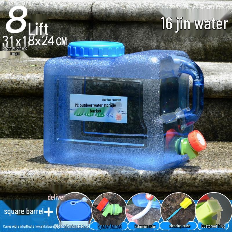 Large Capacity Outdoor Car Water Storage Tank for Drinking and Household Use