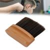 Professional Barber Neck Duster Brush Soft Nylon Hair Wodden Handle Hair Sweeping Cleaning Brush