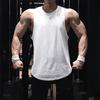 Brand Gyms Workout Singlet Sleeveless New Clothing Bodybuilding Fitness Men Tank Top With Hooded Mens Stringers Tank Tops Shirt