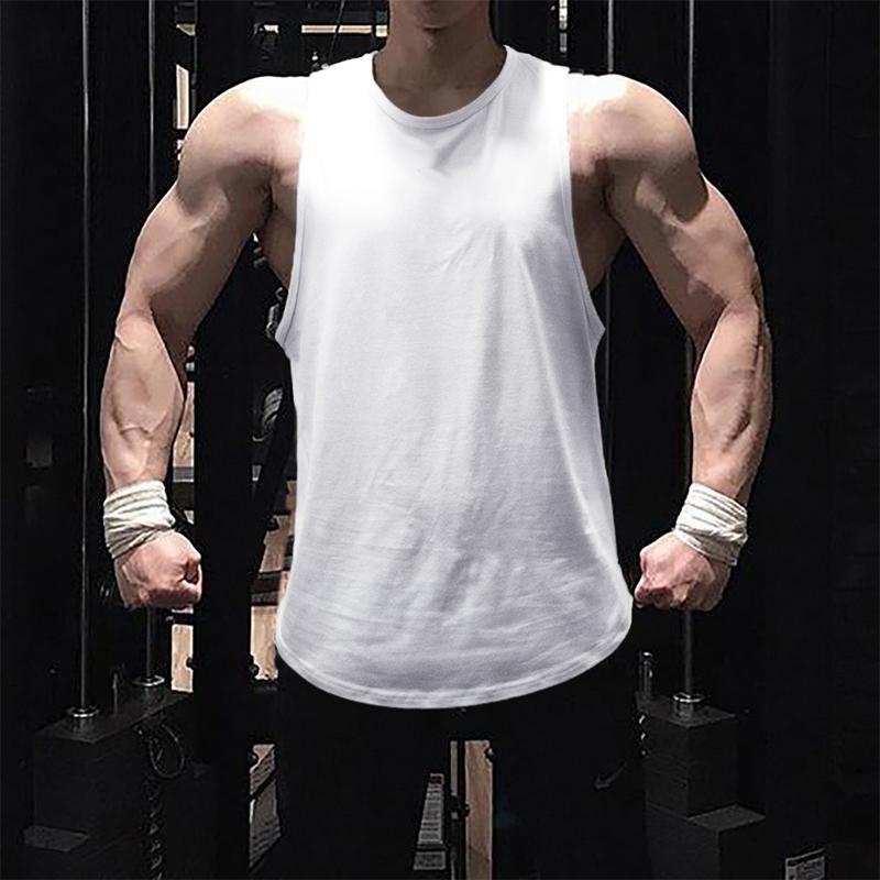 Brand Gyms Workout Singlet Sleeveless New Clothing Bodybuilding Fitness Men Tank Top With Hooded Mens Stringers Tank Tops Shirt