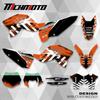 MCHMFG Graphics Decals Stickers Kit For KTM EXC EXCF 125 250 300 450 2008 2009 2010 2011 SX SXF 2007 2008 2009 2010