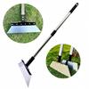 Garden Cleaning Shovel Multifunctional Heavy Duty Steel Flat Floor Scraper Outdoor Spade Manual Edger Lawn Tool for Weeding Digging Ice Removal