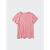 Uniqlo W S Supima CoTTon V Neck S S T ShirT