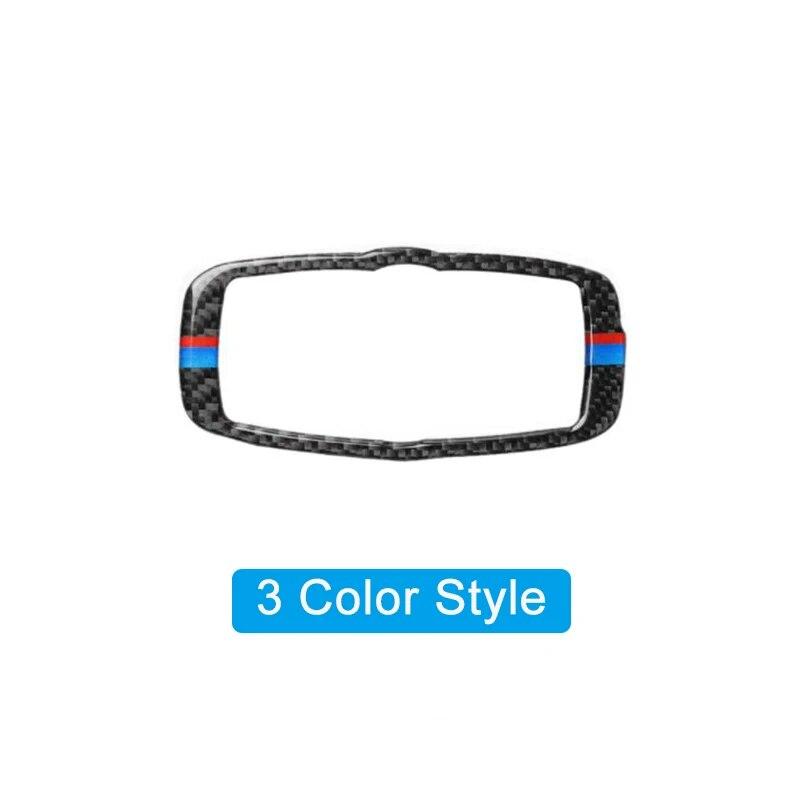 

Рамка переключателя фар автомобиля из углеродного волокна, декоративная наклейка для BMW 5 серии E60 X5 E70 X6 E71 2008-13, автомобильные аксессуары для интерьера 3 Color Style