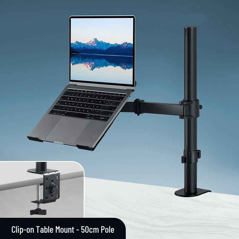 Dual Screen Cantilever Laptop & Monitor Stand