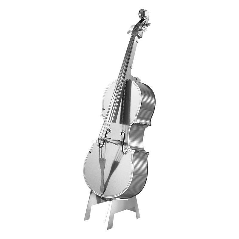 

All-Metal Stainless Steel Double Bass DIY 3D Puzzle Model