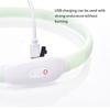 Lightweight USB Rechargeable Collar for Large Medium and Small Dogs, Glowing Dog Collar, 9 Flashing Modes, Soft Silicone Glowing