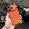 Apple 17PROMAX Orange Sunset Kevlar Magnetic Phone Case for iPhone16 Premium Case 15