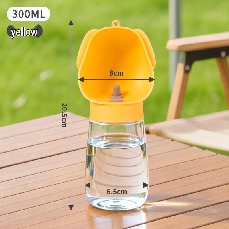 Draagbare Waterfles voor Huisdieren: Morsbestendige Beker voor Buitenreizen voor Katten & Honden