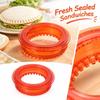 Sandwich Cutter and Sealer Set, Bread for Homemade Sandwiches, DIY Lunch Prep