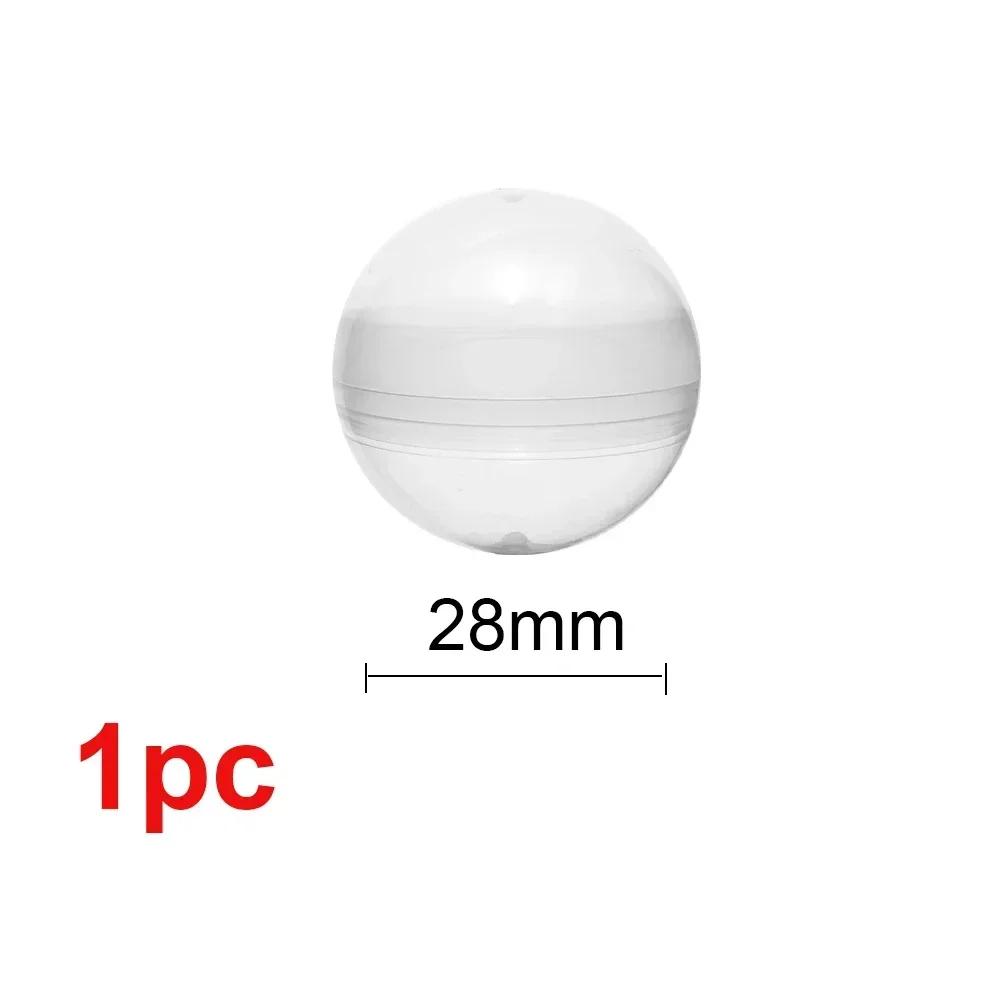 Empty Round Clear Capsules Toys Storage Case Egg Gumball Machines Small Container for Kids Party Favor Prize Toy Vending Eggs