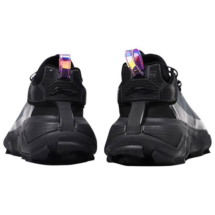 Li Ning Wu Xing 1 Paris Fashion Week Series Fabric Synthetic Leather Shock Absorption Non-Slip Wear-Resistant Low-Top Sports Casual Shoes AGBR055-1K