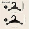 5pcs-Pets Dogs Cats Clothes Plastic Cute Paw Shape Hanger Dogs Clothes Storage Save Space Wardrobe Storage Rack Dog Accessories