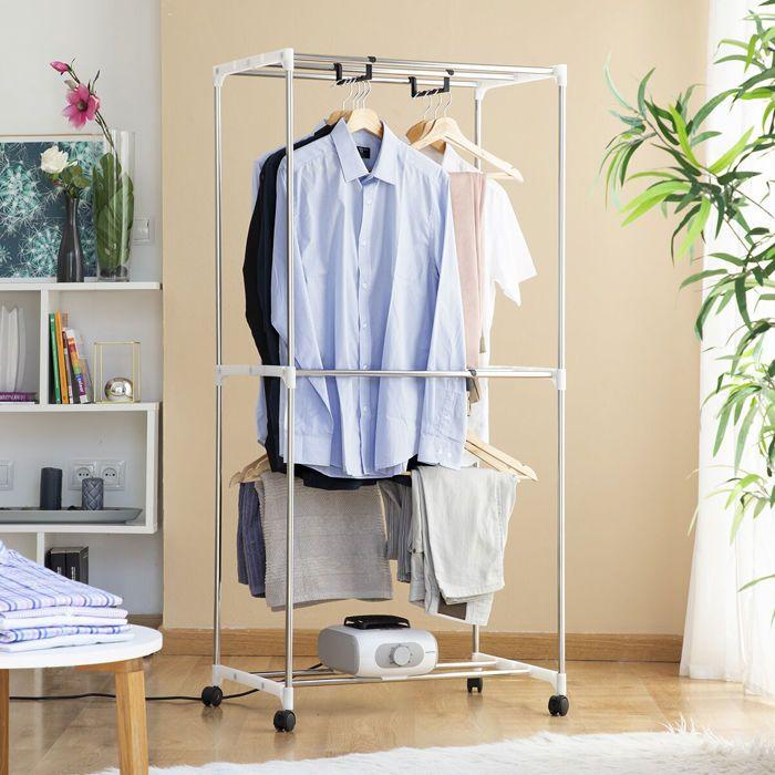 Secador Elétrico - INNOVAGOODS - Dupledry - 1200 W - Portátil - Antibacteriano