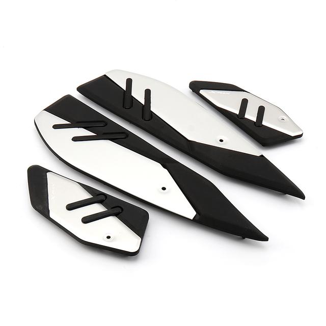 New XMAX300 Motorcycle Footrest Foot Rest Pads Pedal Plate Board Pedals For YAMAHA XMAX125 XMAX250 XMAX400 X-MAX 125 250 300 400