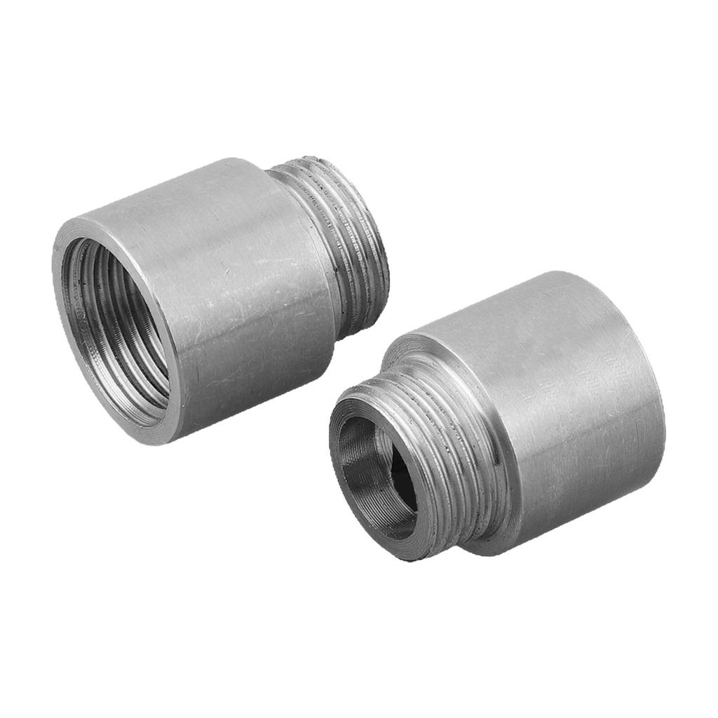 Sprchová ramínka Sprchové hlavice Prodlužovací Všestranné použití Vnitřní závit na vnější závit 30mm Sprchové nastavení 2 kusy Nerezová ocel 304