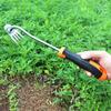 Garden Rake Hand Weeder Tool With Long Handle Manual Weeds Digger For Yard Lawn Farmhouse Gardening Loose Soil Tool
