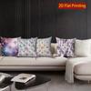 2D Pastel Starry Aesthetic Throw Pillow Covers** Pattern Cushion Cover Suitable For Sofa Bedroom Car Pillow Cover