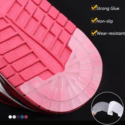 Verschleißfeste Laufsohle Einlegesohlen für Schuhreparatur Rutschfest Selbstklebend Sohlenschutzaufkleber Sneaker Absatz Gummi Schuhpolster