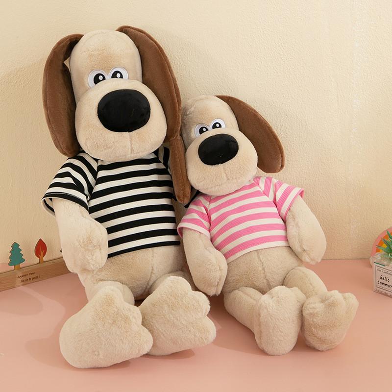 Adorable Plush Toy Dog Stuffed Animal Soft Short Plush Doll Cuddly Companion