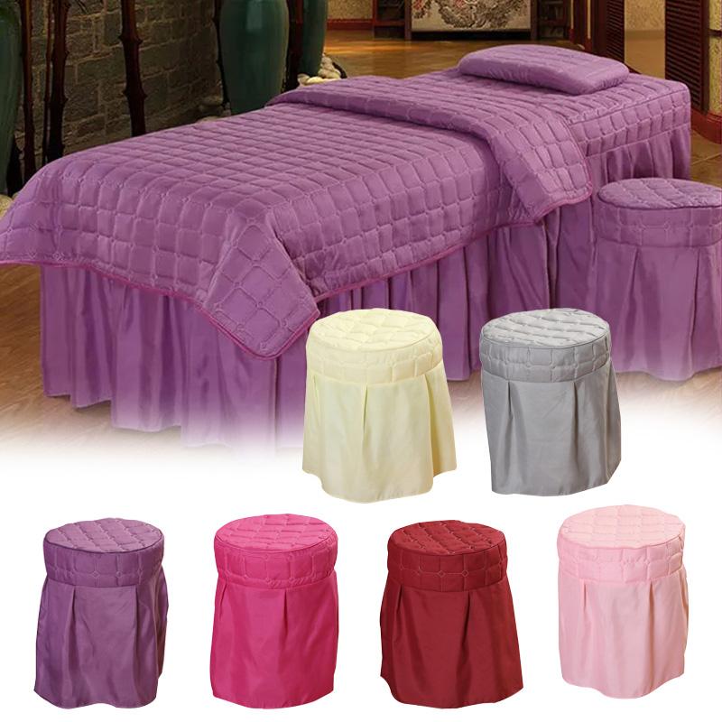 

1 шт., круглый чехол для табурета для салона красоты «все включено», массажный чехол для спа-табурета, эластичный чехол высокого качества