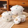 ZISIZ Underglaze Ceramic Stew Pot