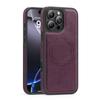 Applicable to Apple 17proMax product shield magnetic mobile phone case iPhone16 leather 2-in-1 15 anti-drop protective case