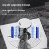 Universal Automatic Anti-Odor Floor Drain with Extended Core and Anti-Siphon Valve