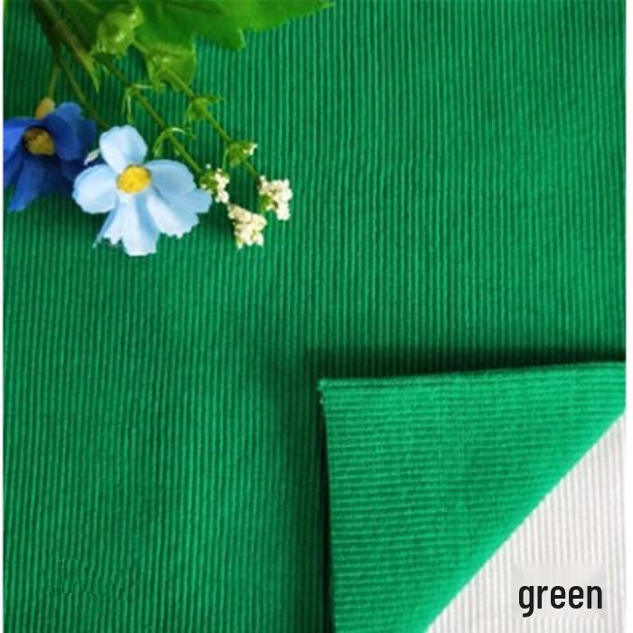 All-Cotton Knitted 2x2 Rib Fabric for Sweatshirt Neckline, Cuffs, and Hem