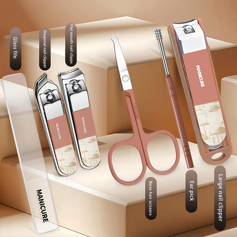 Nail Clipper Set, Anti-splash Nail Care Tools, Nail Clippers, Nail Clippers, Pedicure Knives Home Nail Clipper Care Complete Set