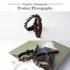 PU Leather Skull Bracelet Star Rivet Bracelet Goth Vintage Chain Bracelet  Women Men