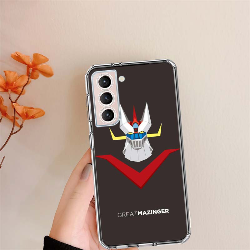 Manga Mazinger Z Anime Phone Case For Samsung S24 FE Galaxy S22 S25 Ultra S25 Edge S21 S23 FE S20 S10 Plus Cover Shell Coque Cle