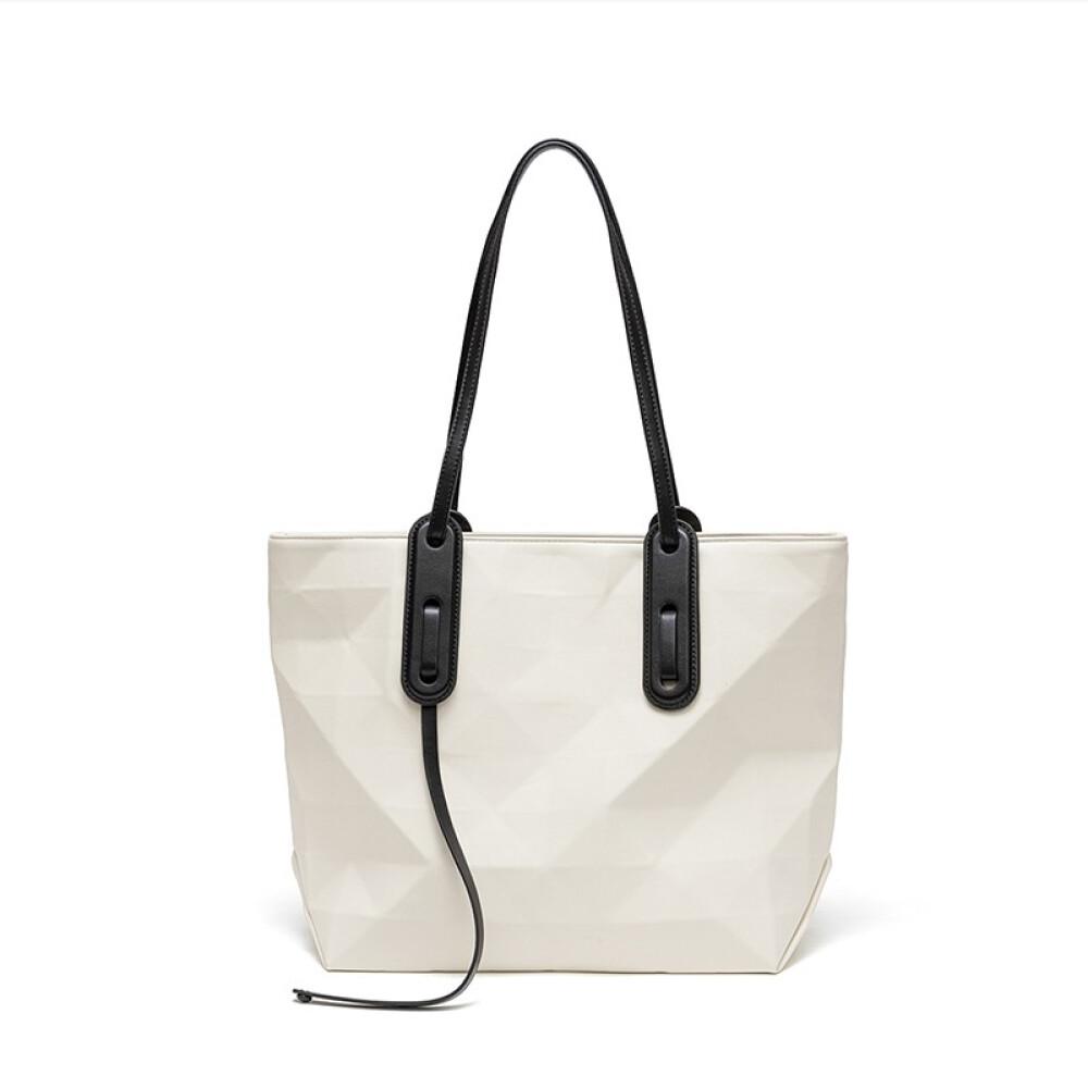 New large capacity Tote bag texture shoulder bag Fashion handbag Birthday gift Female length 38cm high 29cm wide 14cm