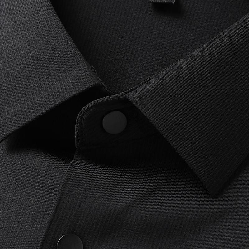 Men's Plus Size Wrinkle-Resistant Long Sleeve Shirt