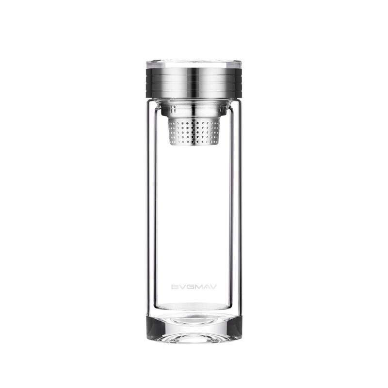 BVGMAV British Double Wall Insulated Glass Cup