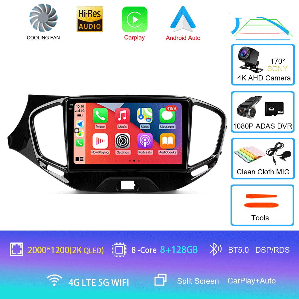 Android 14 Car Radio For LADA Vesta Cross Sport 2015-2022 Multimedia Video Player Navigation Stereo