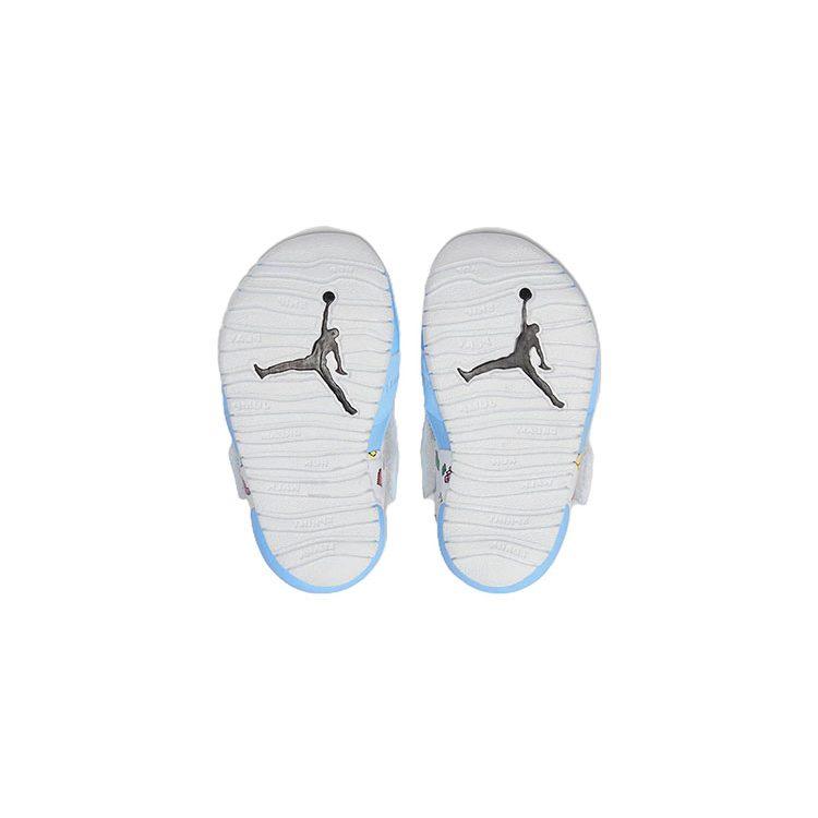 Jordan Flare Air Low Top Toddler Shoes Blue Infant And Toddler DM8972-417