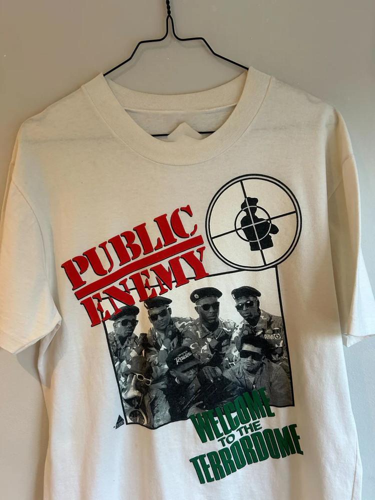 

Public Enemy Welcome to the Terrordome Tshirt S to 5XL UR179 Unisex T-Shirt XL