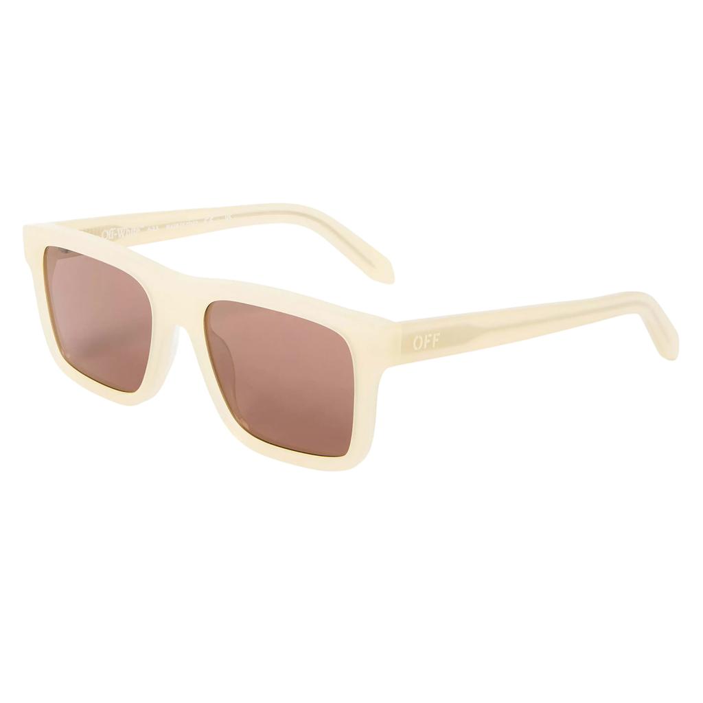Off White Unisex Adult Galena Tortoise Sunglasses