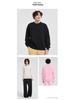 Unisex 430g Heavyweight Round Neck Sweatshirt - Solid Color, Basic Style, High-Quality Cotton Feel