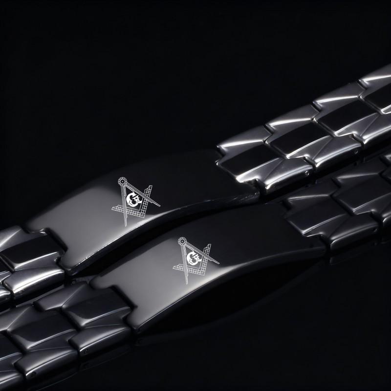 Minimalist Geometric Stainless Steel Bracelet 9mm Unisex Modern Bangle Daily Wear Gift
