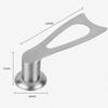 Dovetail Style Pot Lid Handle Standable Wok Lid Handle Lid Replacement Part  Kitchen Utensils