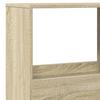 Vidaxl Regał, Dąb Sonoma, 100X33X155,5 Cm, Materiał Drewnopochodny